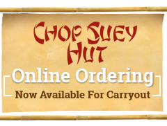 Link to online ordering at Chop Suey Hut Chinese Restaurant in Woodstock